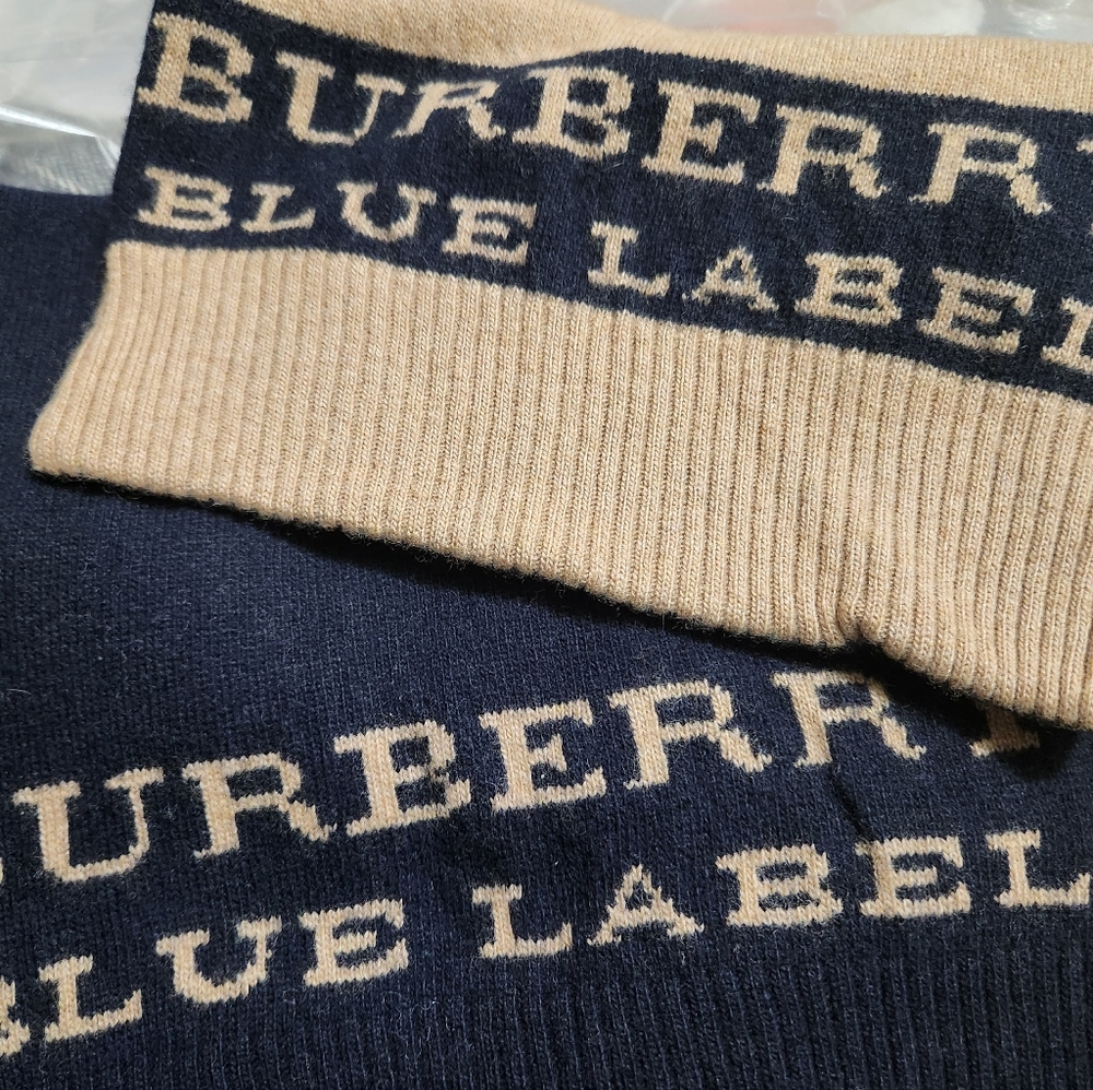 Burberry Bleu Label Japan Exclusive Scarf - Picture 9 of 10